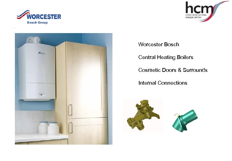 Worcester Bosch Central Heating Boilers Cosmetic Doors & Surrounds Internal Connections 