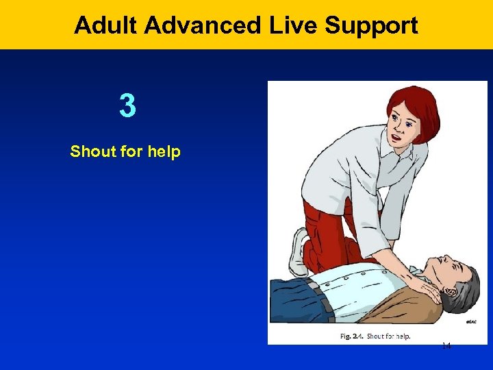 Adult Advanced Live Support 3 Shout for help 14 