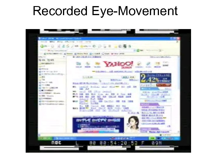 Recorded Eye-Movement 