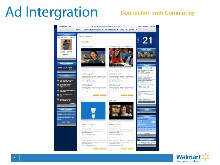 Connection with Community 15 