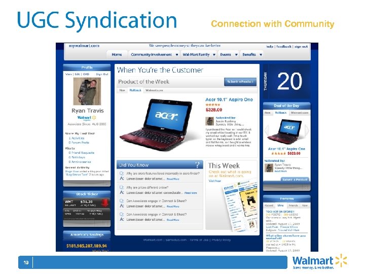 Connection with Community 19 