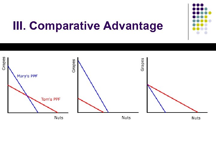 III. Comparative Advantage 