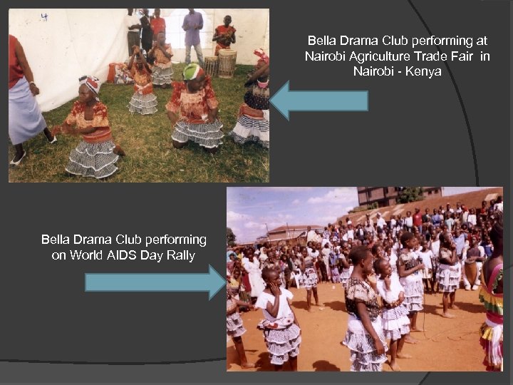 Bella Drama Club performing at Nairobi Agriculture Trade Fair in Nairobi - Kenya Bella