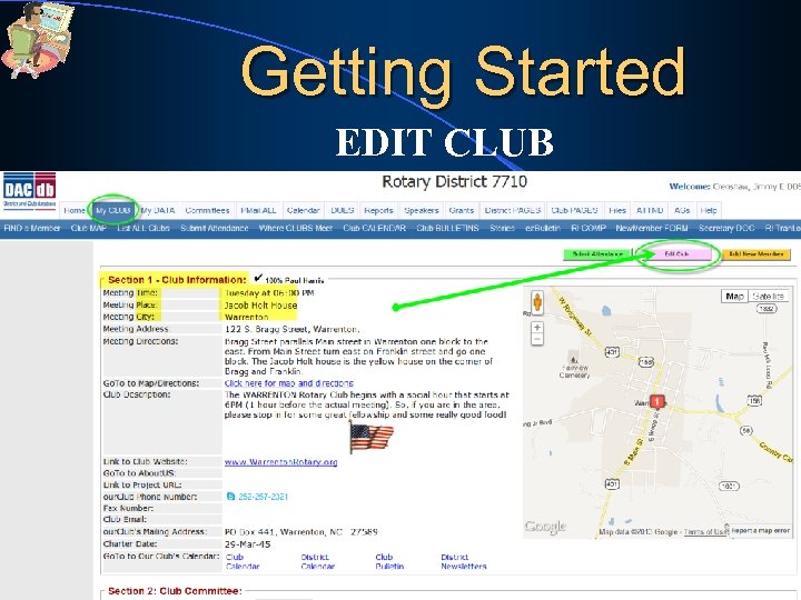 Getting Started EDIT CLUB 