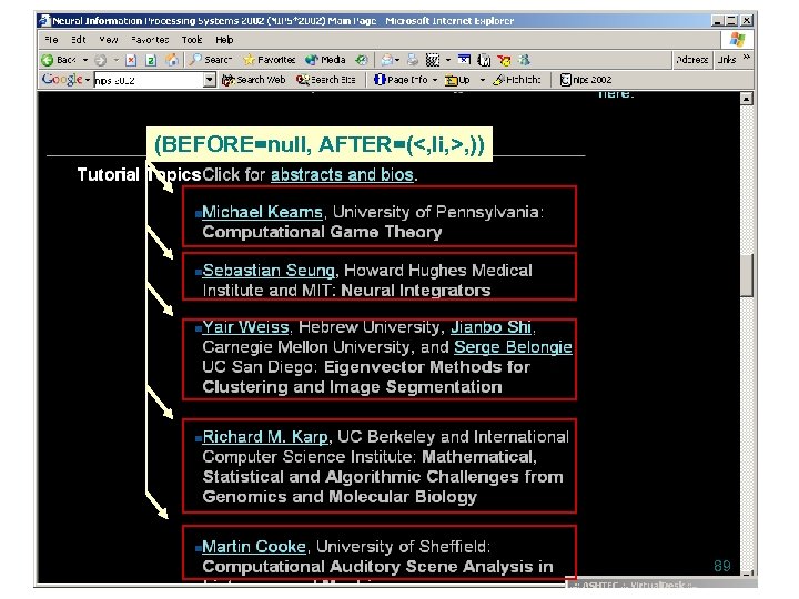 (BEFORE=null, AFTER=(<, li, >, )) 89 