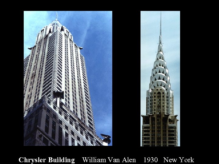 Chrysler Building William Van Alen 1930 New York 