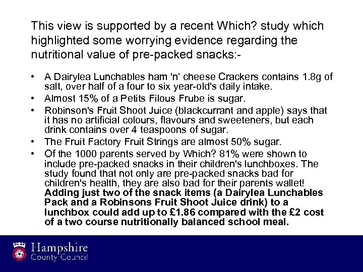 This view is supported by a recent Which? study which highlighted some worrying evidence
