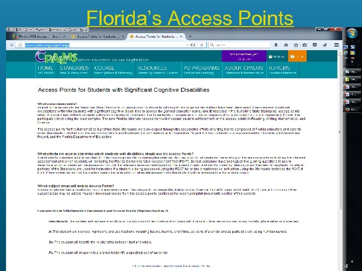 Florida’s Access Points 