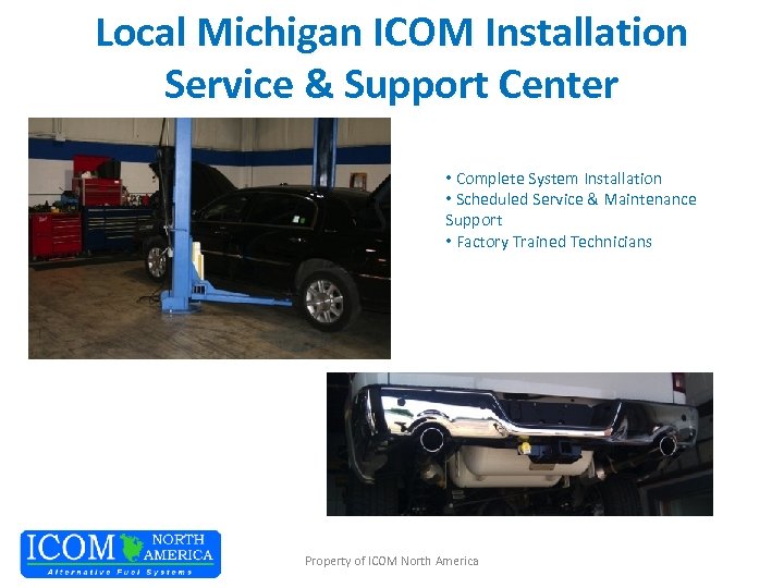 Local Michigan ICOM Installation Service & Support Center • Complete System Installation • Scheduled