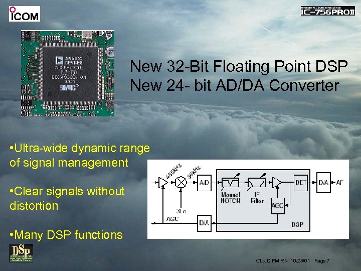 icom 756 pro ii changes mode in transmit