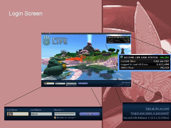 Login Screen 