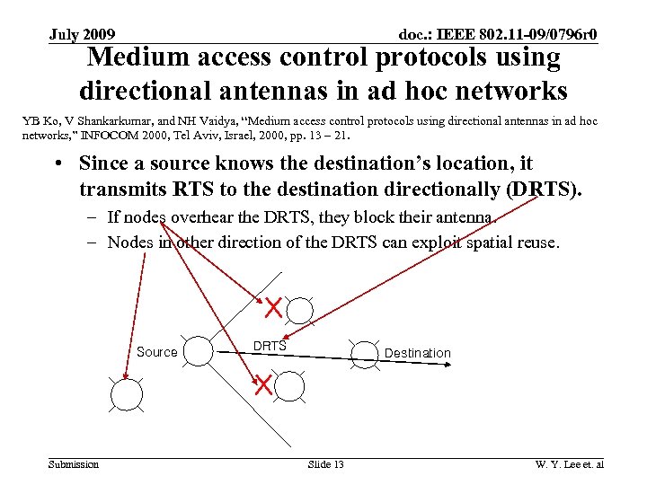 doc. : IEEE 802. 11 -09/0796 r 0 July 2009 Medium access control protocols