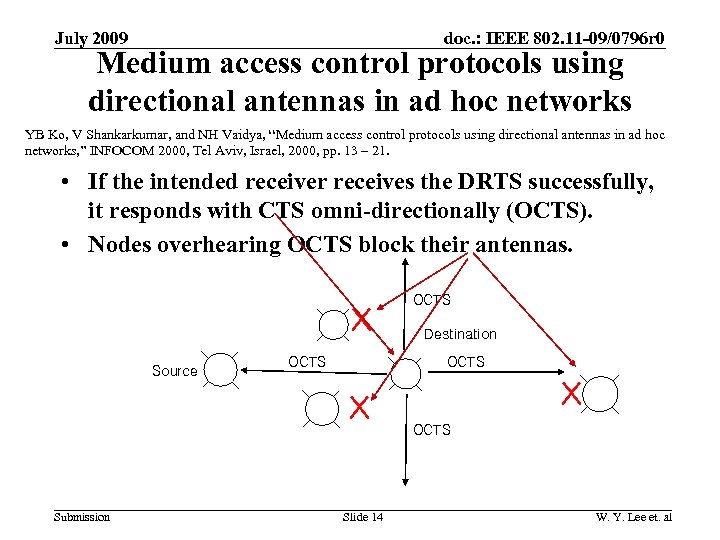 doc. : IEEE 802. 11 -09/0796 r 0 July 2009 Medium access control protocols