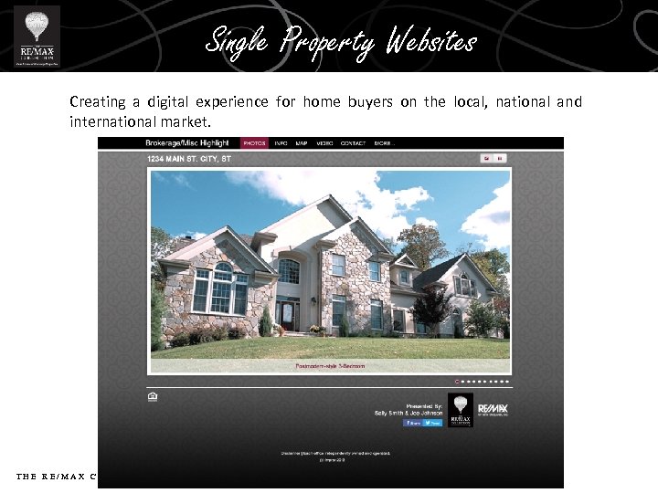 Single Property Websites Creating a digital experience for home buyers on the local, national