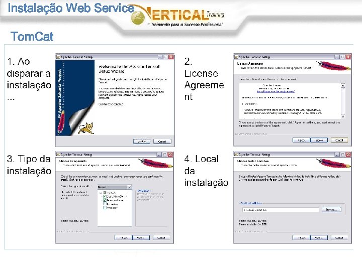 Instalação Web Service Tom. Cat 