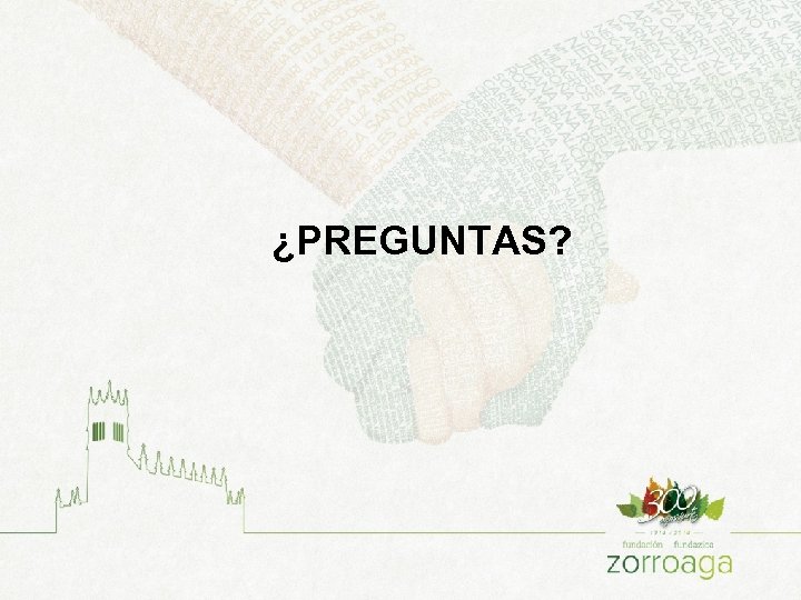 ¿PREGUNTAS? 