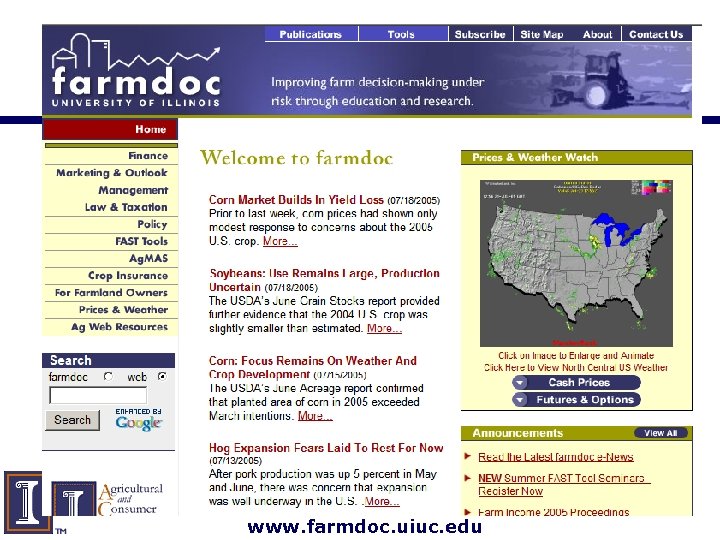 www. farmdoc. uiuc. edu 