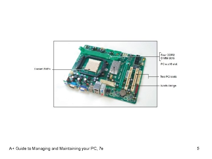 A+ Guide to Managing and Maintaining your PC, 7 e 5 