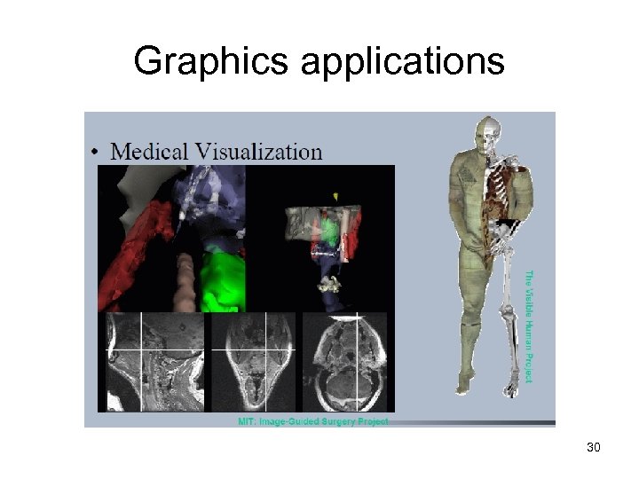 Graphics applications 30 