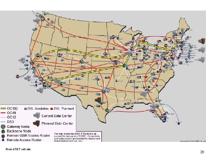 From AT&T web site. 28 