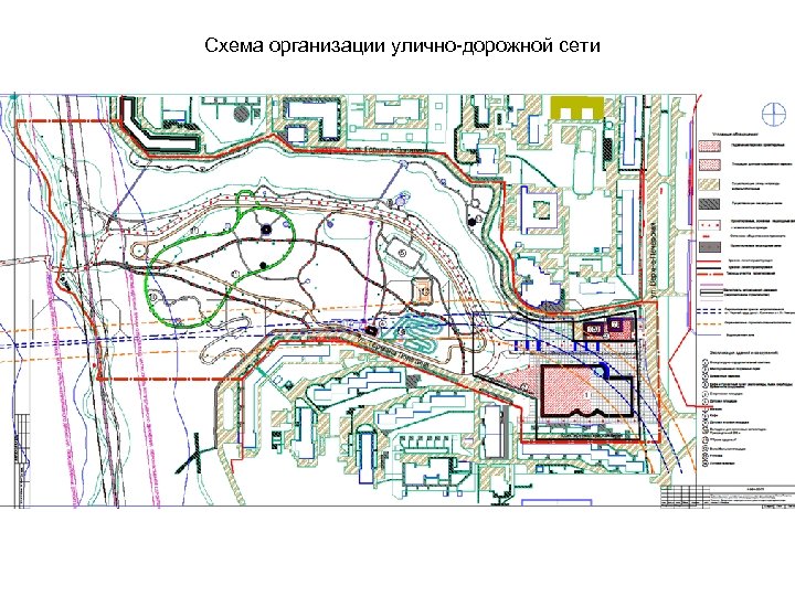 Схема организации улично-дорожной сети 