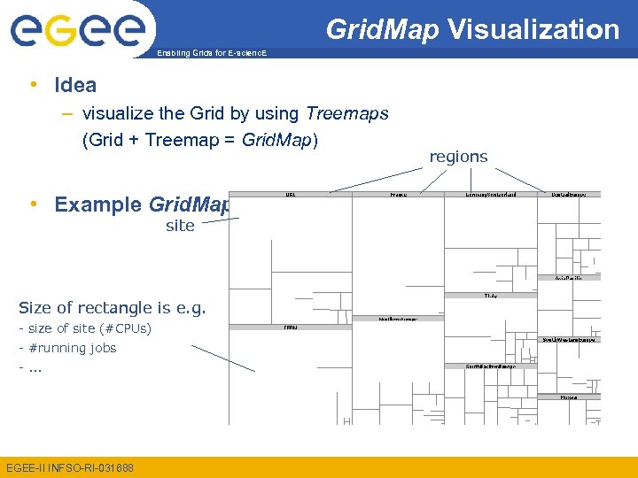 Grid. Map Visualization Enabling Grids for E-scienc. E • Idea – visualize the Grid