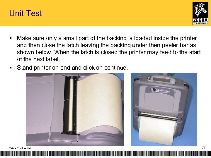 Unit Test § Make sure only a small part of the backing is loaded