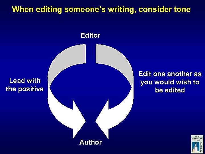 When editing someone’s writing, consider tone Editor Edit one another as you would wish