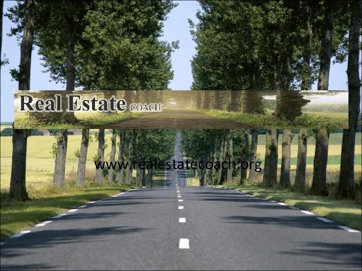 www. realestatecoach. org 