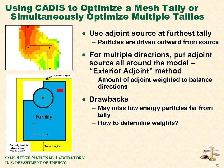 Using CADIS to Optimize a Mesh Tally or Simultaneously Optimize Multiple Tallies · Use