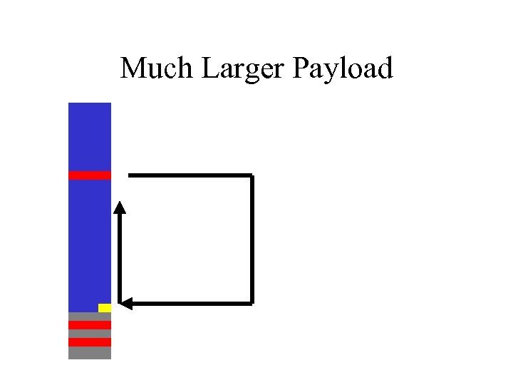 Much Larger Payload 