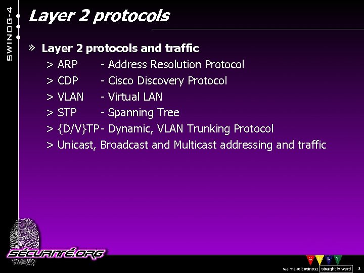 Layer 2 protocols » Layer 2 protocols and traffic > ARP - Address Resolution