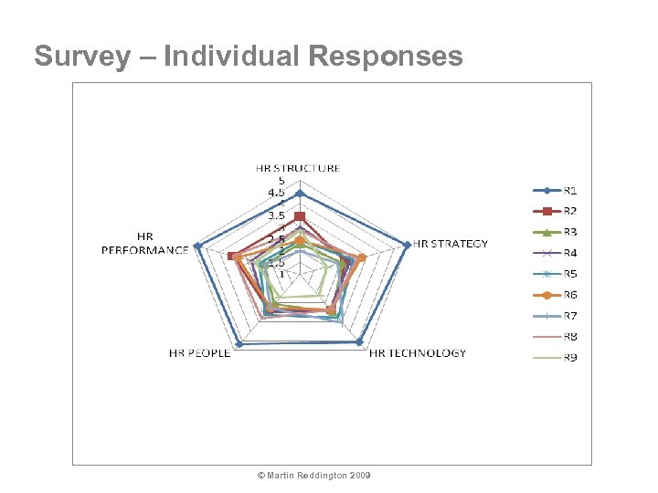 Survey – Individual Responses © Martin Reddington 2009 