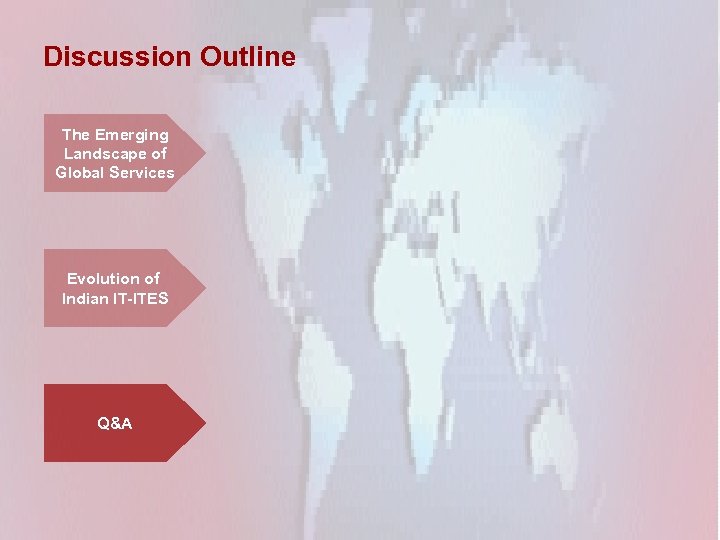 Discussion Outline The Emerging Landscape of Global Services Evolution of Indian IT-ITES Q&A 