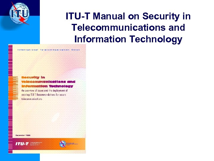 ITU-T Manual on Security in Telecommunications and Information Technology 