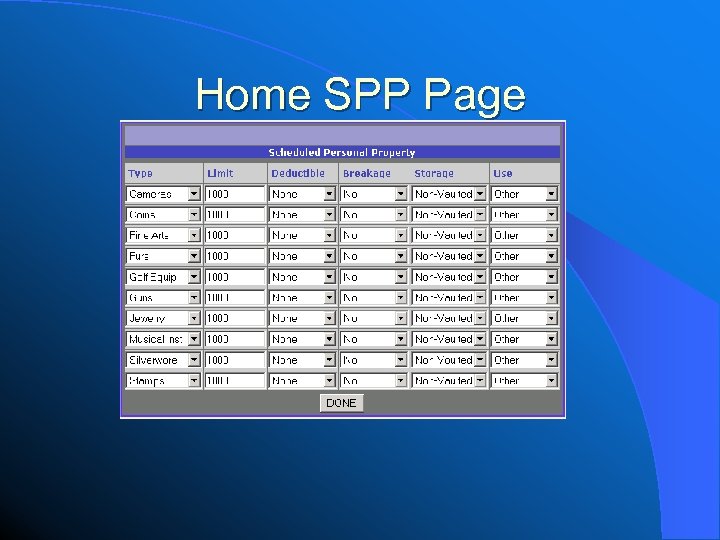 Home SPP Page 