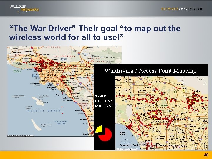 “The War Driver” Their goal “to map out the wireless world for all to