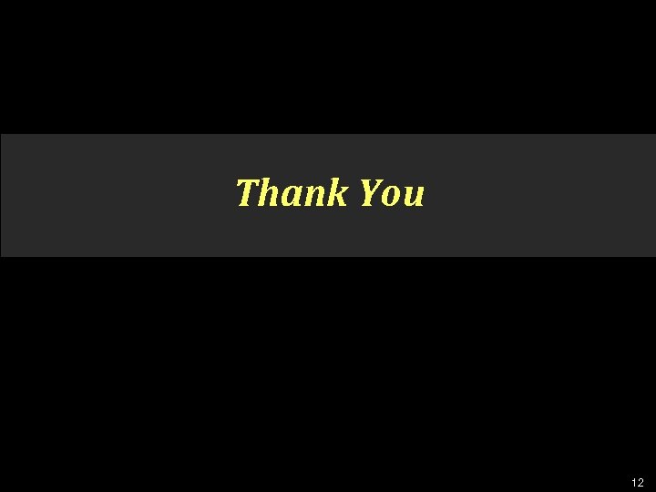 Thank You 12 