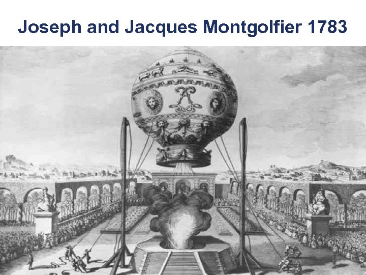 Joseph and Jacques Montgolfier 1783 IEEE NJ Coast Chapter May 19, 2010 Federal Aviation