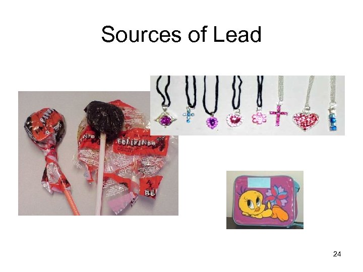 Sources of Lead 24 