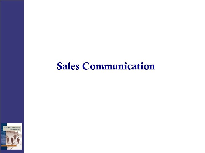 Sales Communication 