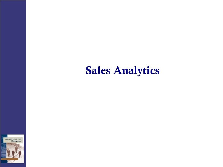 Sales Analytics 