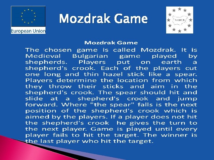 Mozdrak Game 