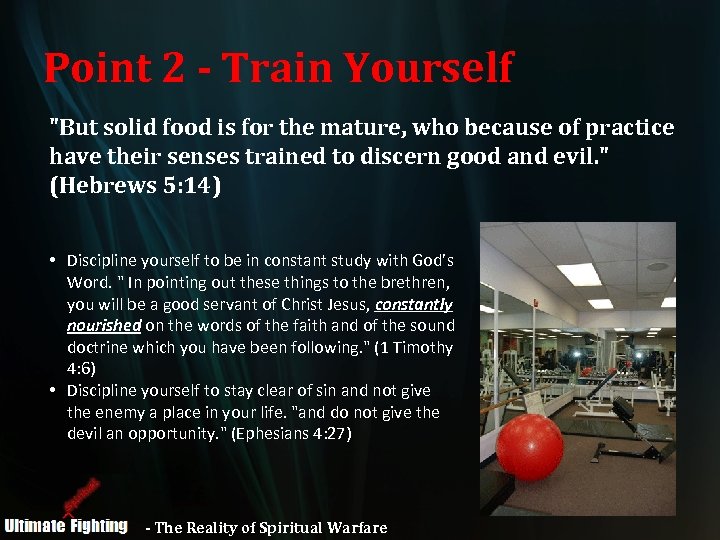 Point 2 - Train Yourself 