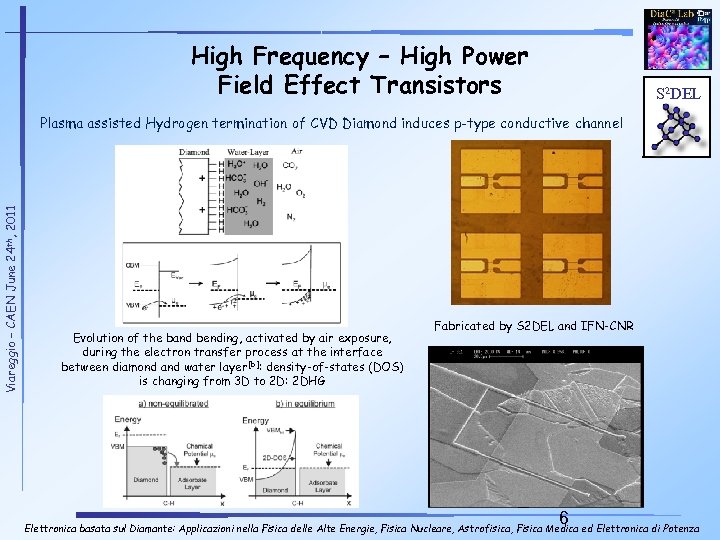 High Frequency – High Power Field Effect Transistors S 2 DEL Viareggio – CAEN