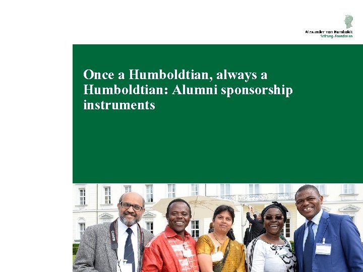 Once a Humboldtian, always a Humboldtian: Alumni sponsorship instruments 