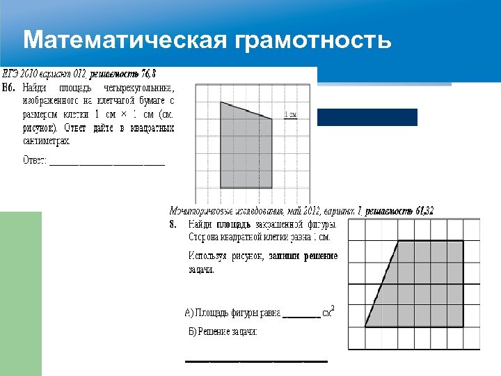 Математическая грамотность 