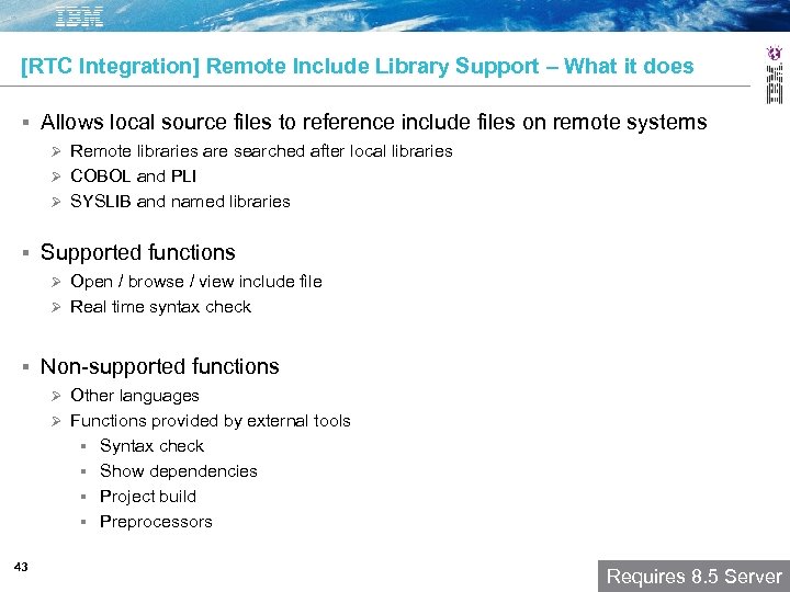 [RTC Integration] Remote Include Library Support – What it does Allows local source files