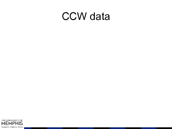 CCW data 