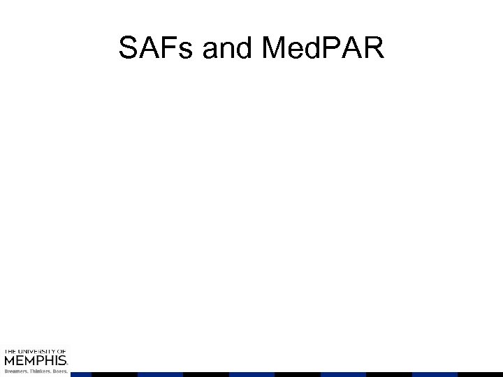 SAFs and Med. PAR 